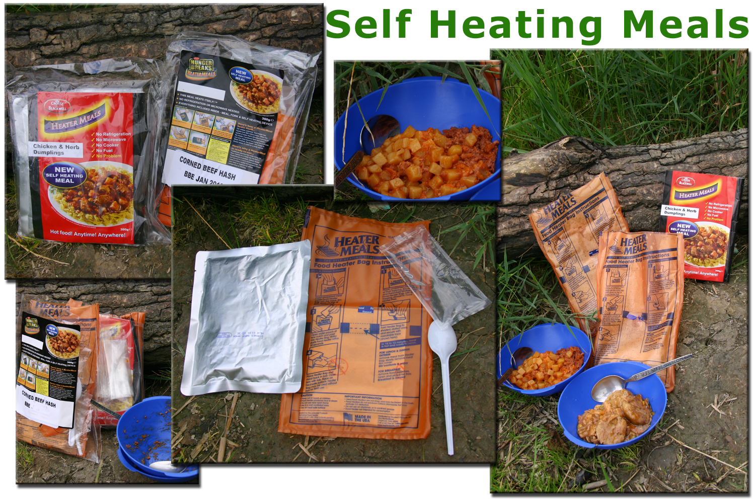 MRE Self Heating Meals